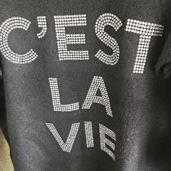 NWT Karl Lagerfeld C'est La Vie Sweater - Picture 5 of 7
